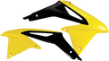 ACERBIS Radiator Shrouds - Yellow/Black 2113861017