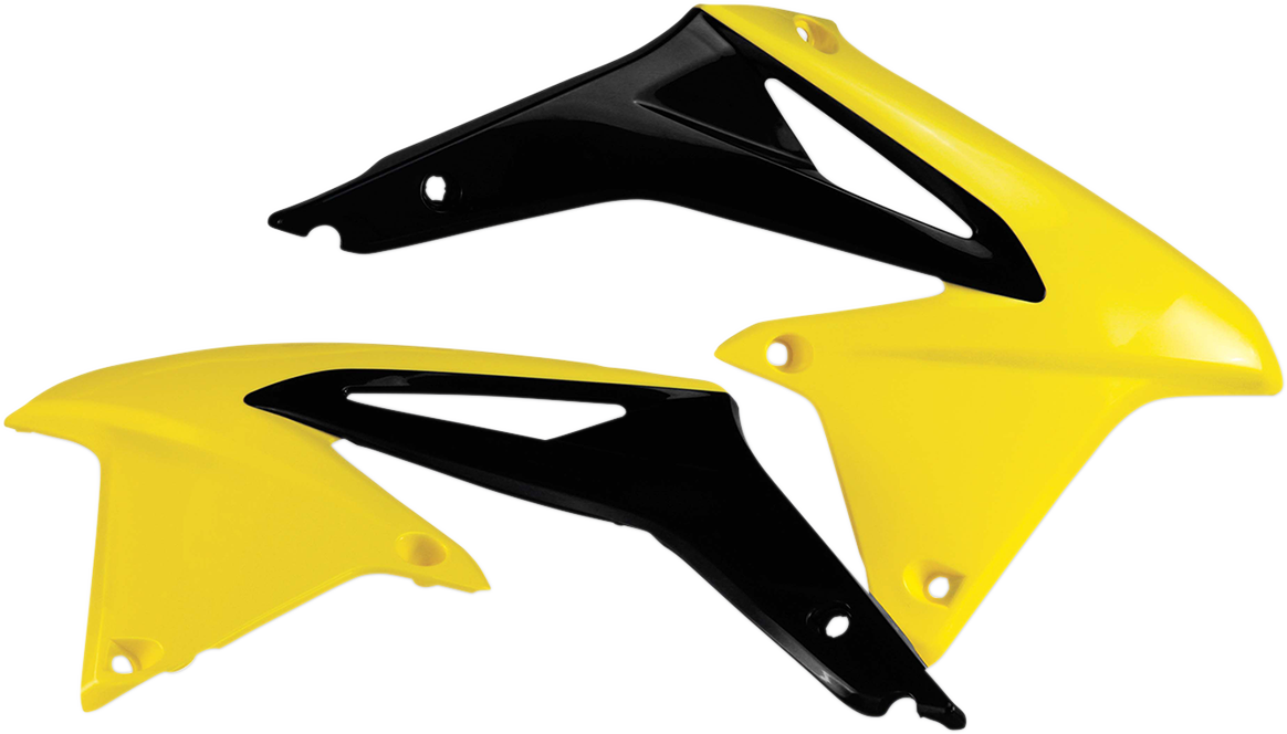 ACERBIS Radiator Shrouds - Yellow/Black 2113861017