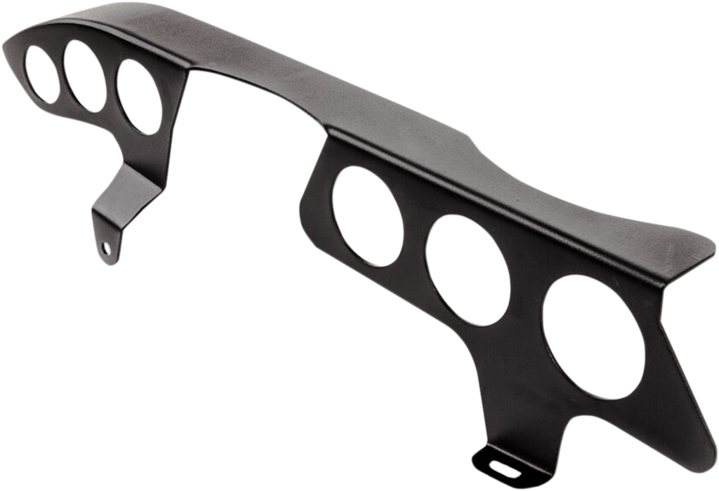 BRITISH CUSTOMS Chain Guard - Triumph - Modern - Black BC707-002-B