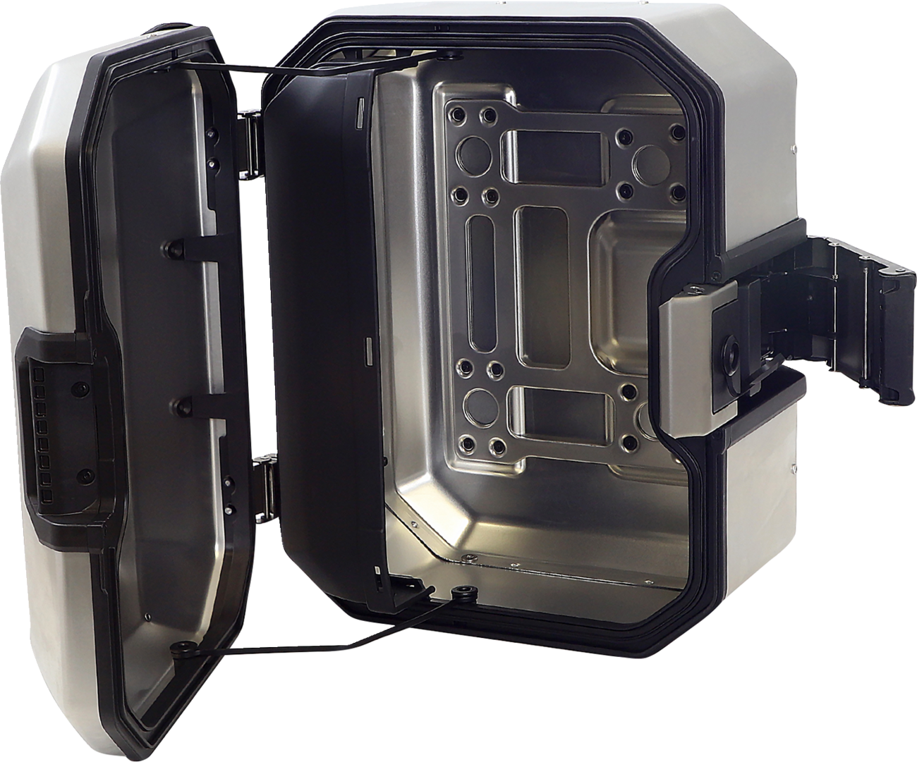 MOOSE RACING Kenai Case - 47 - Right - Silver D0TR47100RKM