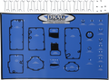 DRAG SPECIALTIES Gasket Board - 6 Speed 0934-6983