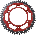 MOOSE RACING Dual Sprocket - Red - 49 Tooth 1210-210-49-13X