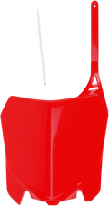 UFO Front Number Plate - Red HO04656-070