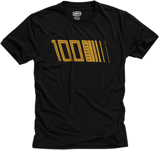 100% Tech Pulse T-Shirt - Black - Small 35018-001-10