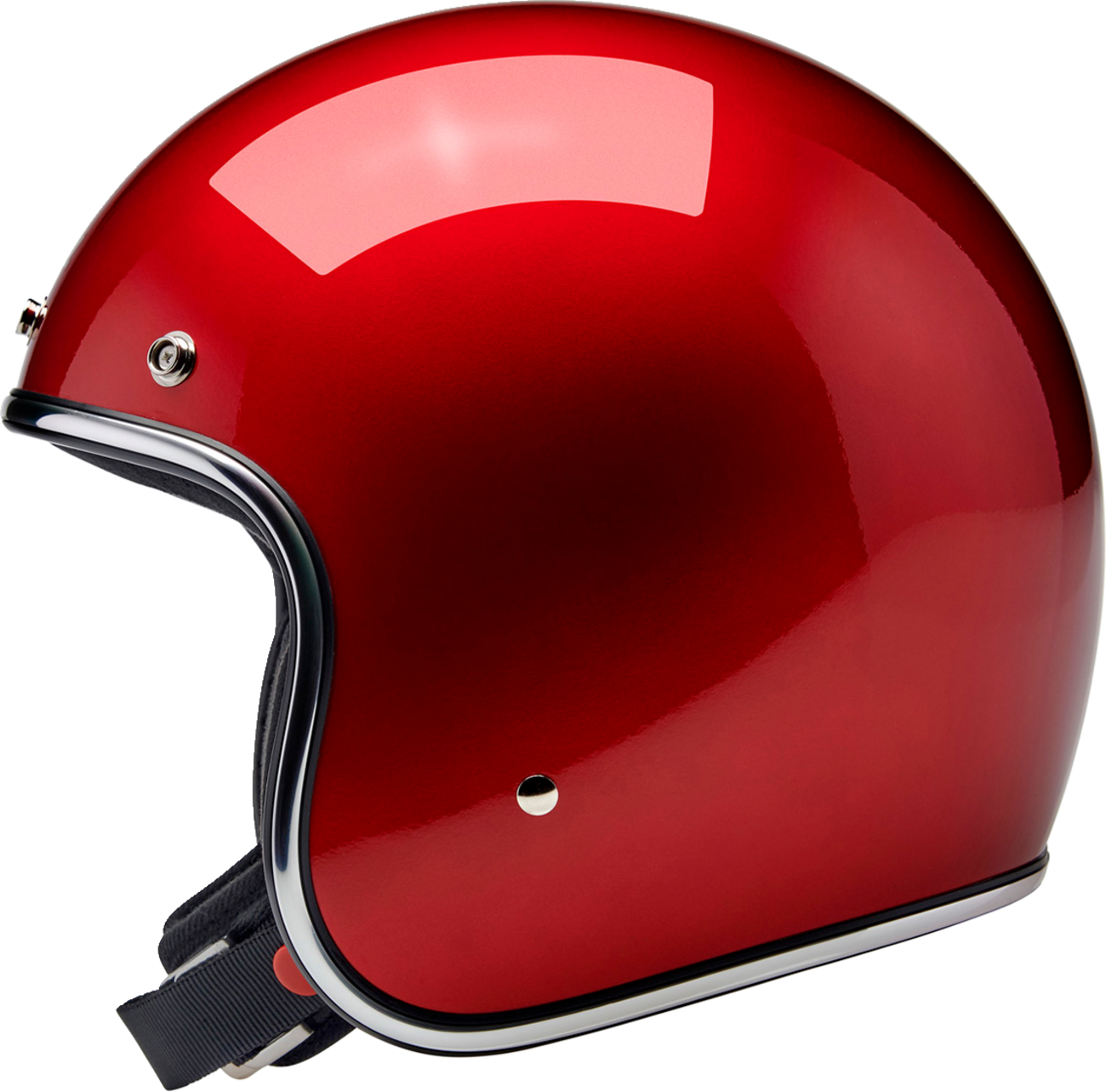 BILTWELL Bonanza Helmet - Metallic Cherry Red - Large 1001-351-204