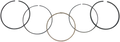 WSM Ring Set 51-250-06