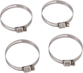 MOOSE RACING Clamp Hose - Stainless Steel - 26-51 mm - 4-Pack 114-6424