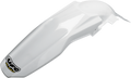 UFO MX Rear Fender - White SU03912-041