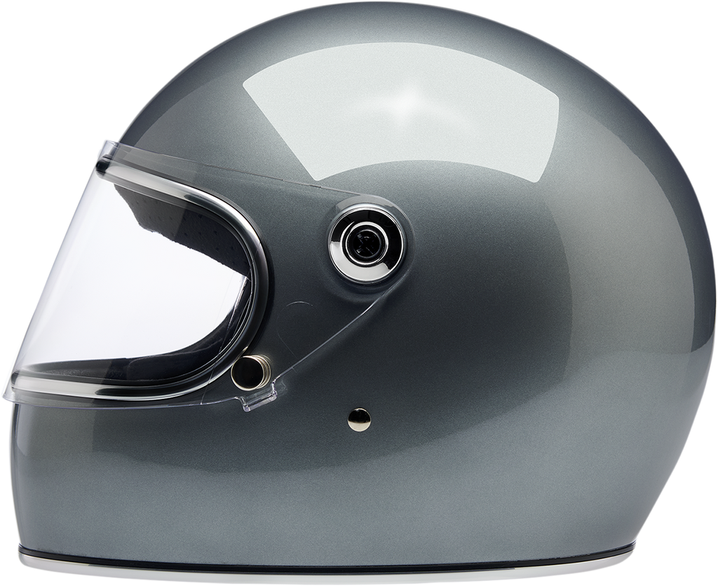 BILTWELL Gringo S Helmet - Metallic Sterling - Large 1003-340-104
