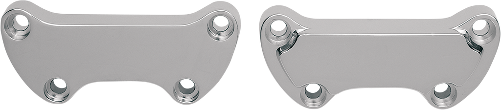 DRAG SPECIALTIES Handlebar Clamp - Scalloped 03-0107SPC