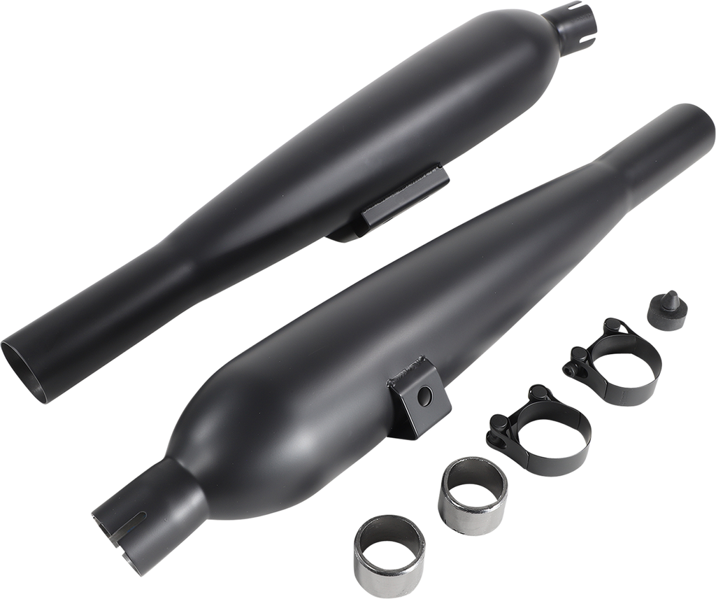 BRITISH CUSTOMS Sleeper Pro™ Mufflers - Black BC902-120-B