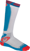 MOOSE RACING Sahara Socks - Red/White/Blue - Large/XL 3431-0602