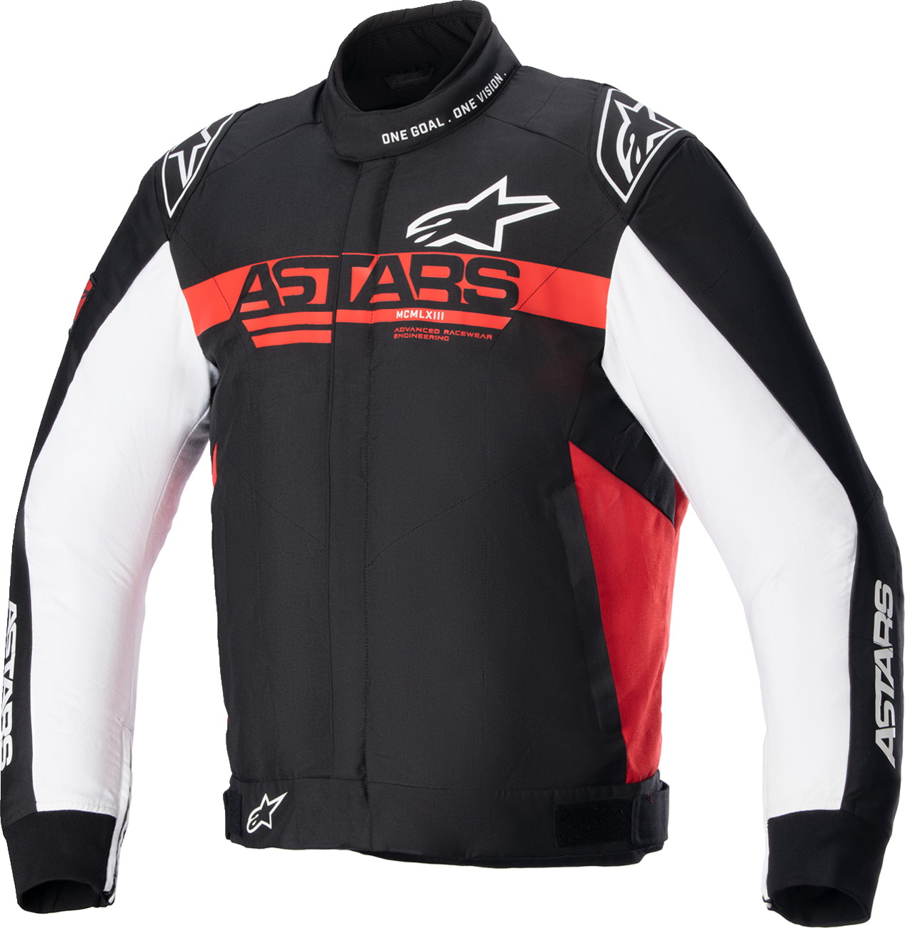 ALPINESTARS Monza Sport Jacket - Black/Red/White - 2XL 3306723-1342-2X