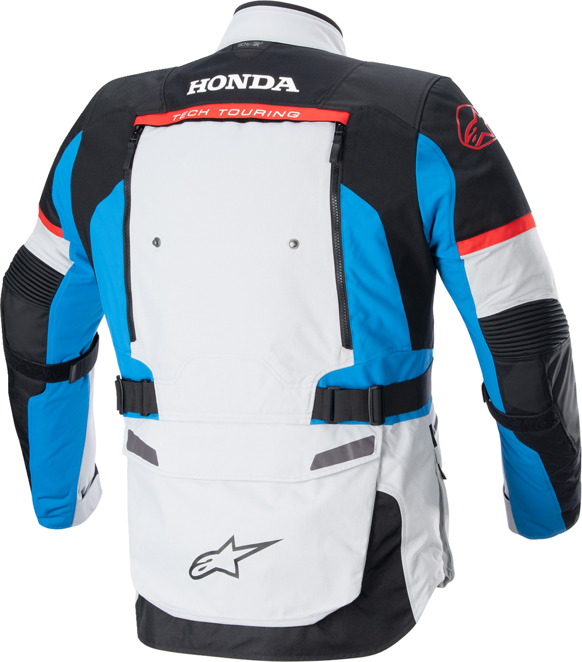 ALPINESTARS Honda Bogotà Pro Drystar® Jacket - Gray/Black/Red/Blue - Medium 3206723-9173-M