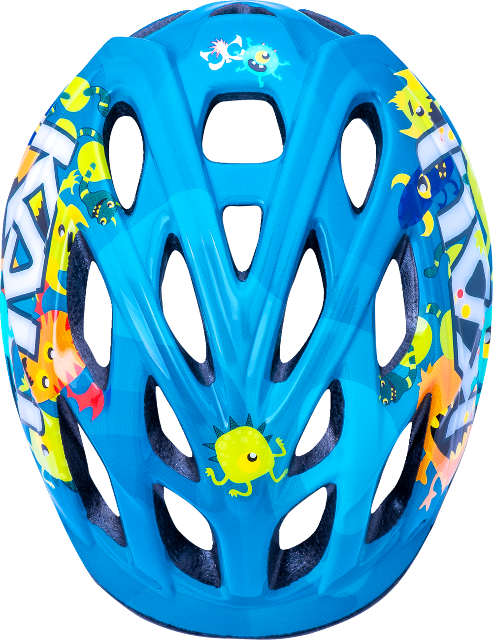 KALI Child Chakra Helmet - Monsters - Blue - XS 221020414