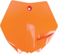 UFO Front Number Plate - Orange KT04008-127