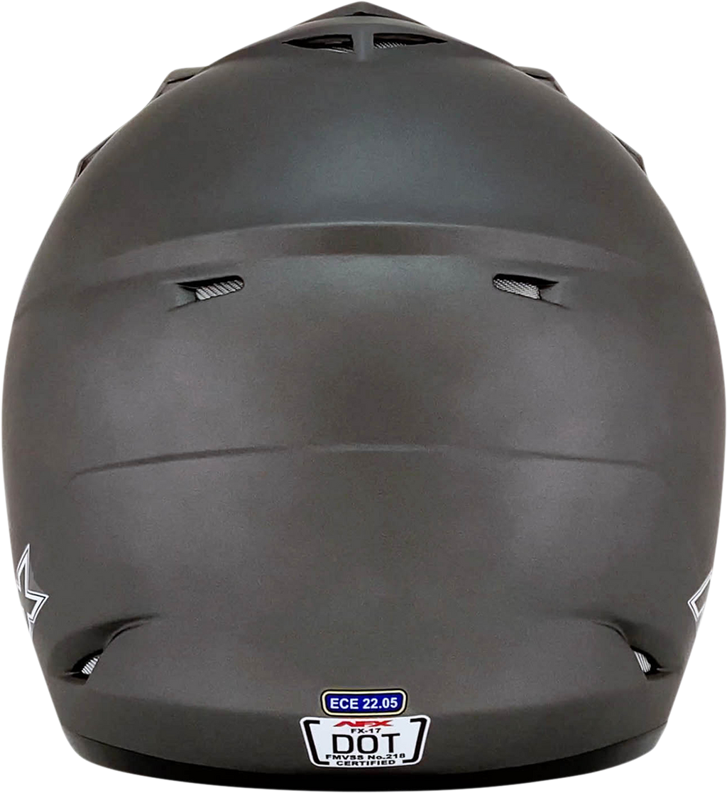AFX FX-17 Helmet - Frost Gray - Small 0110-3432