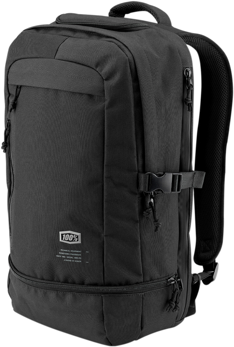 100% Transit Backpack - Black 01005-001-01