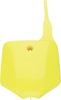UFO Front Number Plate - Neon Yellow SU03926-102