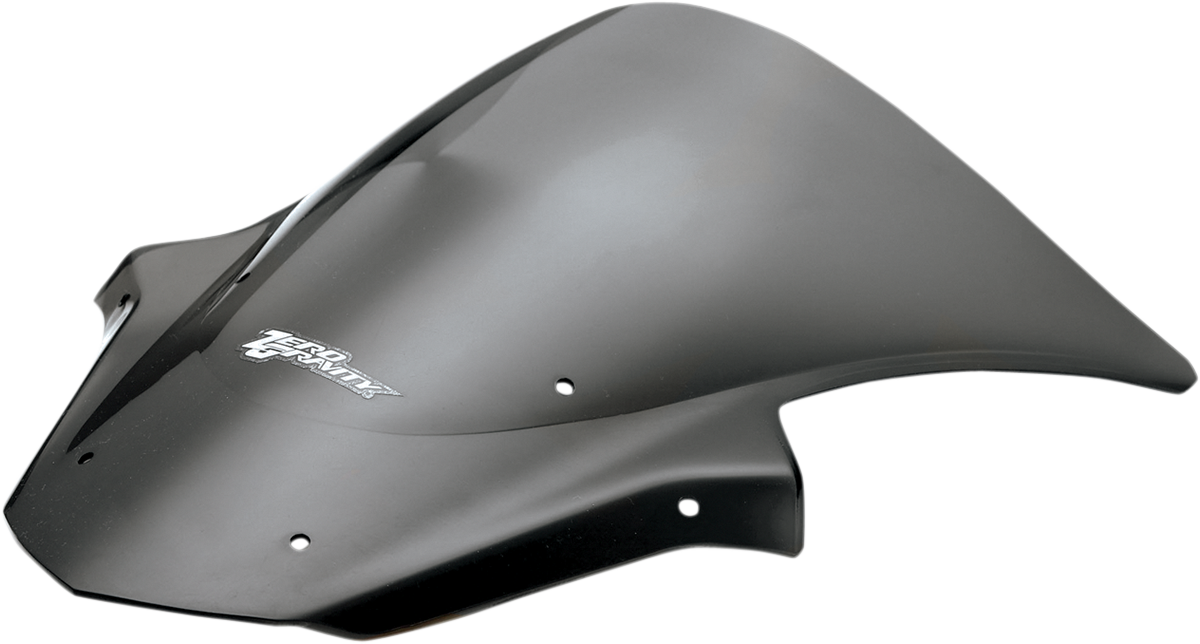 Zero Gravity Double Bubble Windscreen - Smoke - ZX10 16-263-02