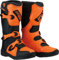 MOOSE RACING M1.3 Boots - Black/Orange - Size 4 3411-0440