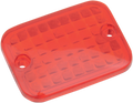 DRAG SPECIALTIES Replacement Mini Rectangular Lens - Red 165178