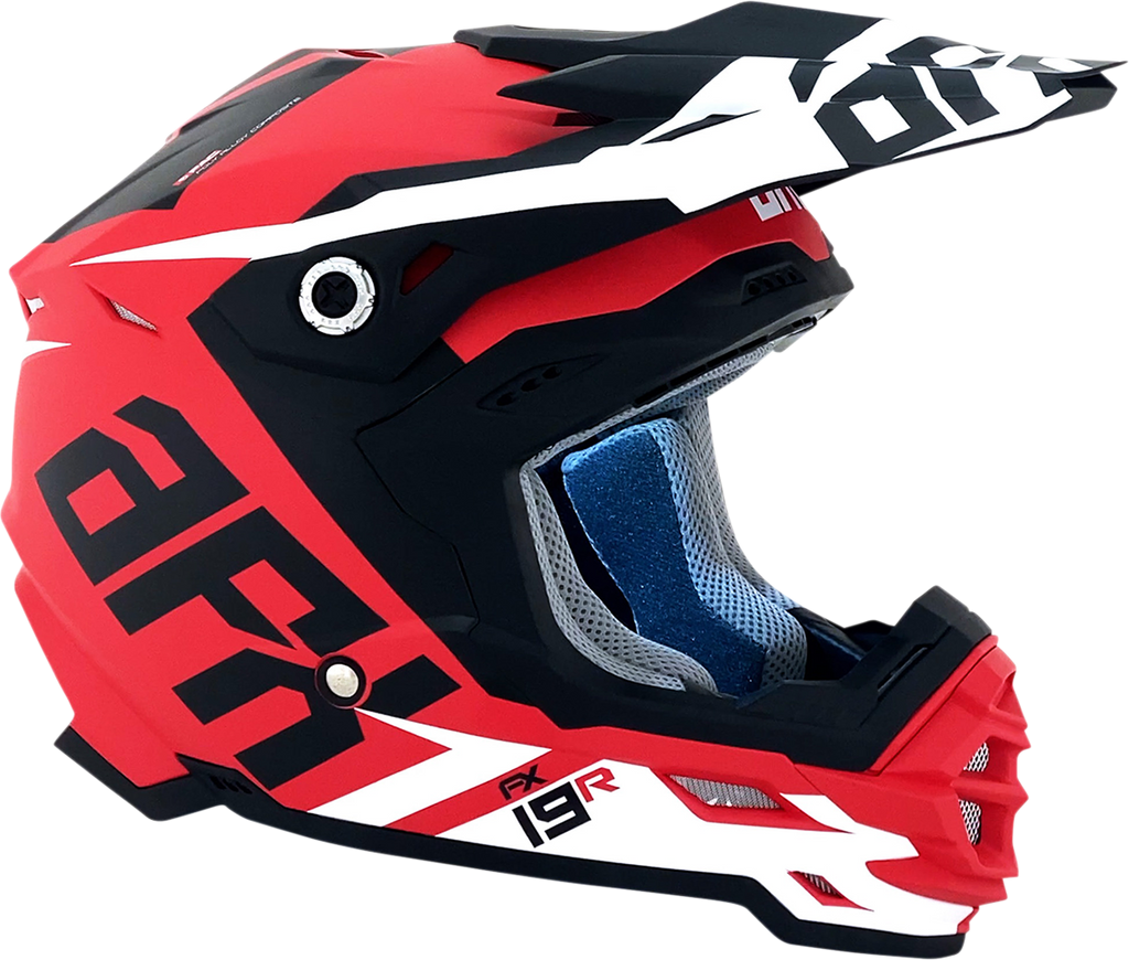 AFX FX-19R Helmet - Racing - Matte Red - Small 0110-7063