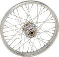 DRAG SPECIALTIES Front Wheel - Single Disc/No ABS - Chrome - 21"x2.15" - '07-'17 Softails 64417