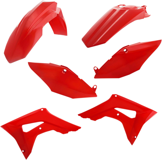 ACERBIS Standard Replacement Body Kit - Red 2630690227