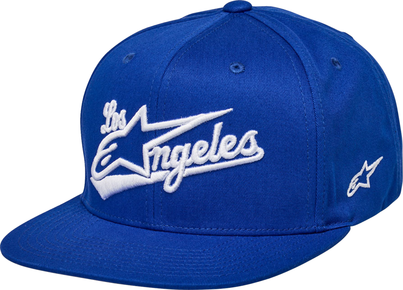 ALPINESTARS Los Angeles Hat - Blue/White - One Size 1233815707220OS