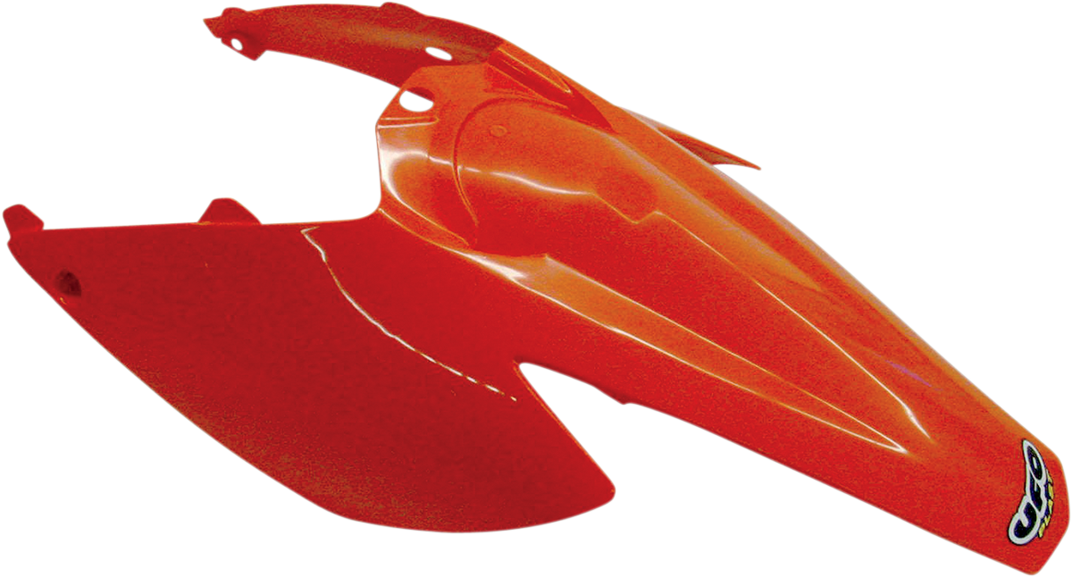 UFO Rear Fender with Side Panels - '98-'21 KTM Orange KT03076-127