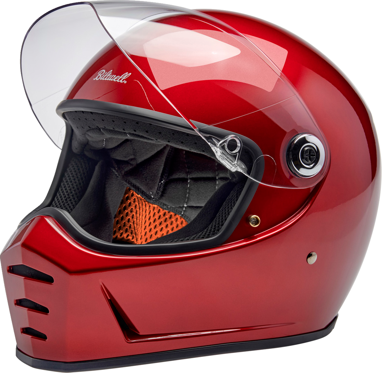 BILTWELL Lane Splitter Helmet - Metallic Cherry Red - Medium 1004-351-503
