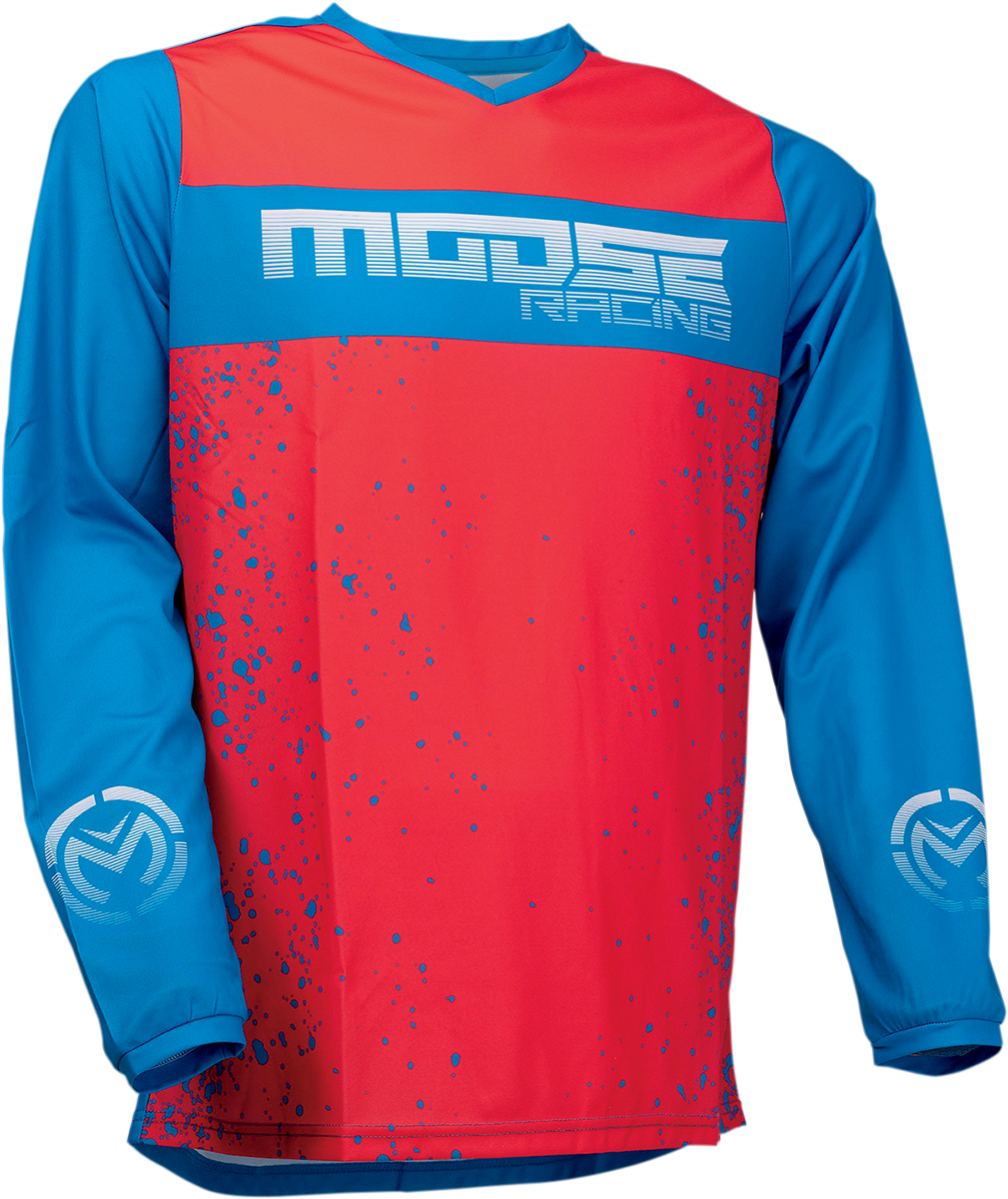 MOOSE RACING Qualifier Jersey - Red/White/Blue - 4XL 2910-6635