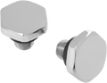 DRAG SPECIALTIES Upper Fork Tube Cap - Chrome 23-0203A