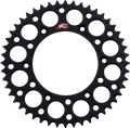 RENTHAL Sprocket - Black - 48 Tooth 224U-520-48GPBK