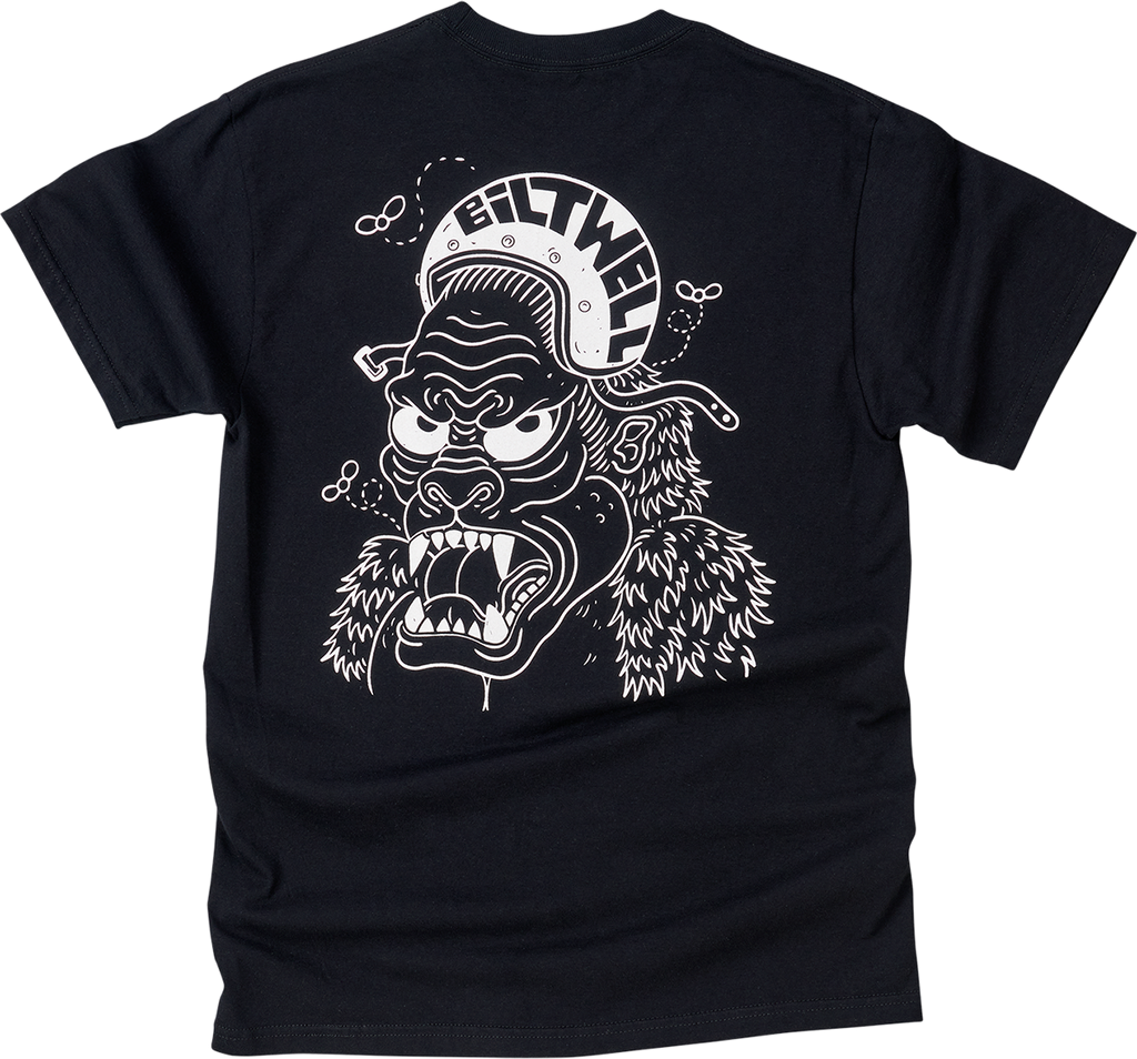 BILTWELL Go Ape T-Shirt - Black - Medium 8101-051-003