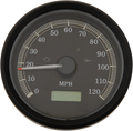 DRAG SPECIALTIES 3-3/8" MPH Programmable Electronic Speedometer - Black Bezel - Black Face W/NOT CANCEL TURN SIGNALS T21-69A3BBDS