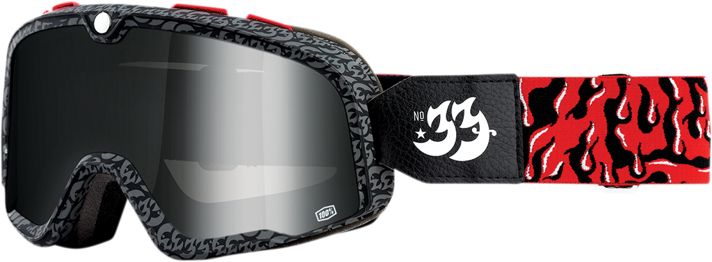 100% Barstow Goggles - House Ind. - Silver Mirror 50002-252-15