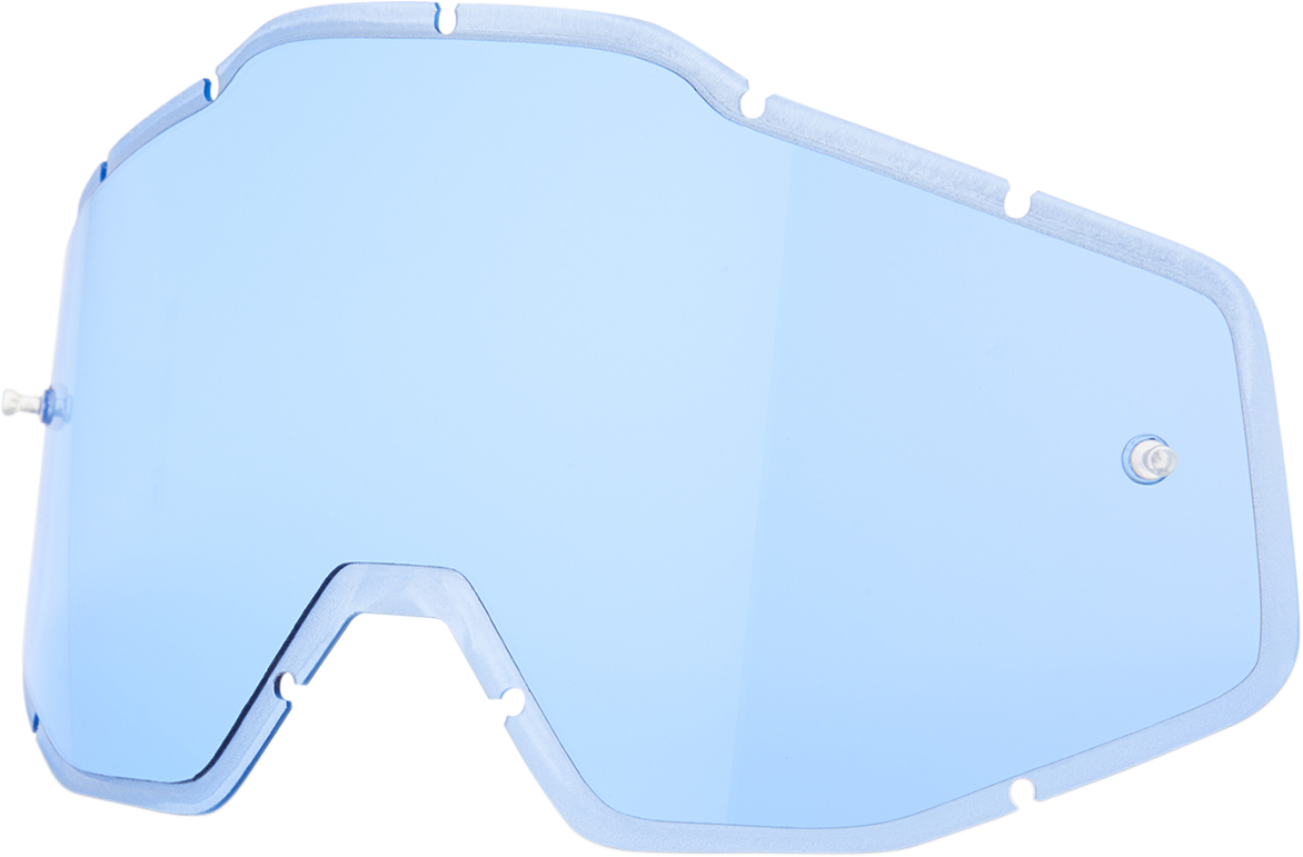 100% Accuri/Strata/Racecraft Lens - Injected Blue 51004-002-02
