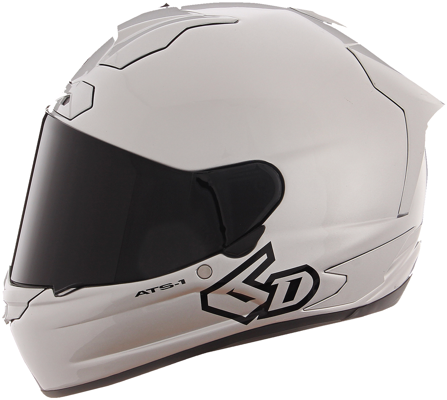 6D ATS-1R Helmet - Gloss Silver - Large 30-0997