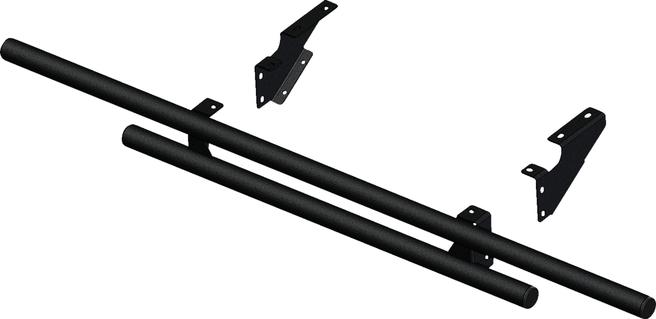 KFI PRODUCTS Rear Bumper - Black - Yamaha 101650