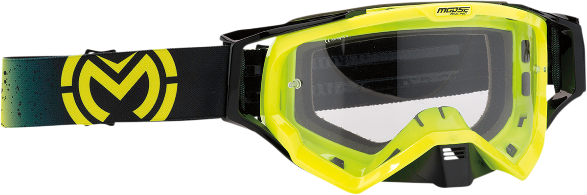 MOOSE RACING XCR Goggles - Galaxy - Hi-Viz/Black 2601-2677