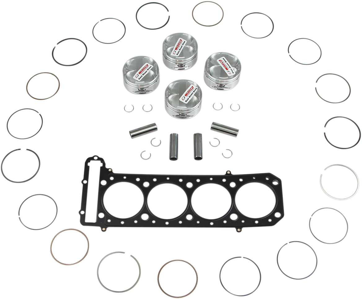 WISECO Piston Kit - Kawasaki ZX11/GPZ11 Forged R1052
