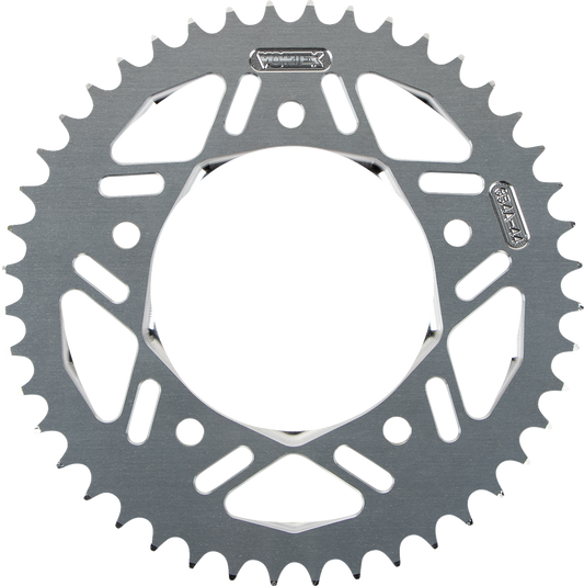 VORTEX Aluminum Sprocket - Silver - Rear - 44 Tooth 654A-44