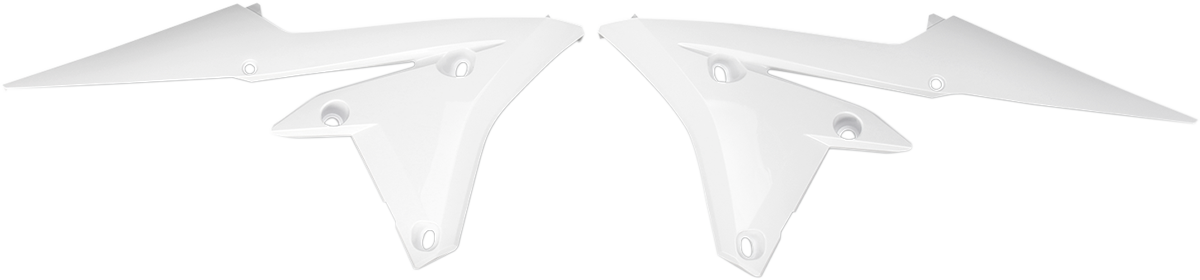 UFO Radiator Shrouds - White YA04838-046