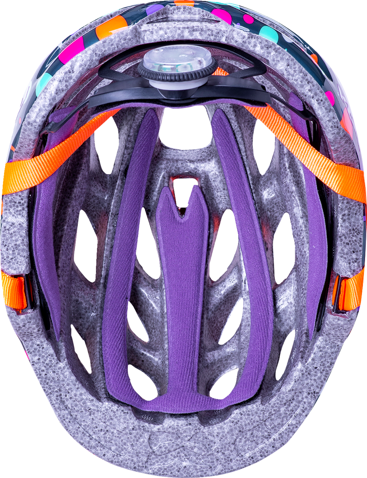 KALI Child Chakra Lighted Helmet - Confetti - Gloss Teal - Small 221022135