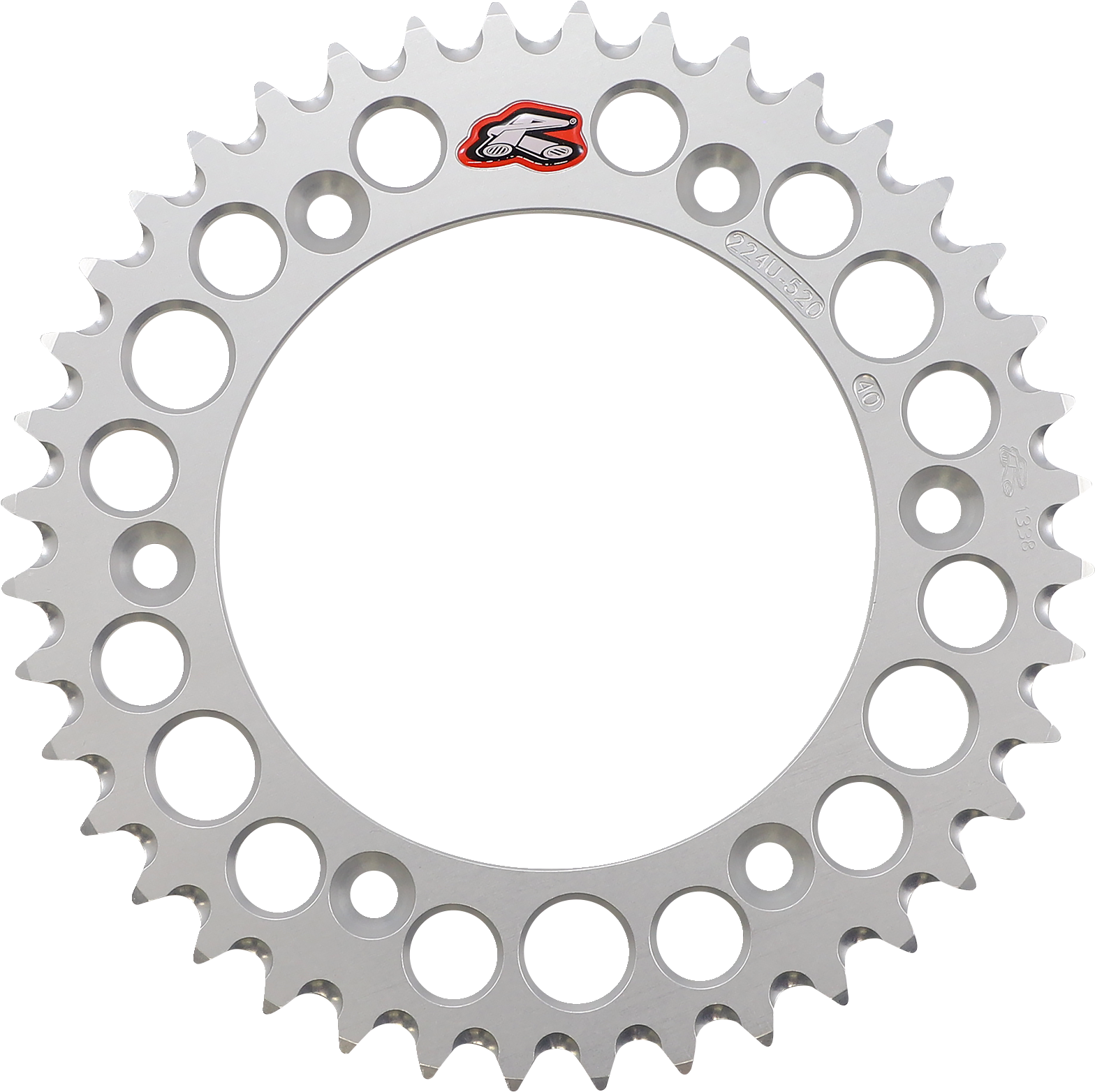 RENTHAL Rear Sprocket - Aluminum - 40 Tooth 224U-520-40GPSI
