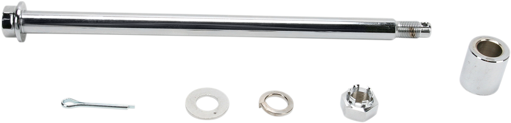 DRAG SPECIALTIES Axle Kit - Rear - Chrome - '86-'99 ST ACT 11.375" LONG 16-0302-BC520