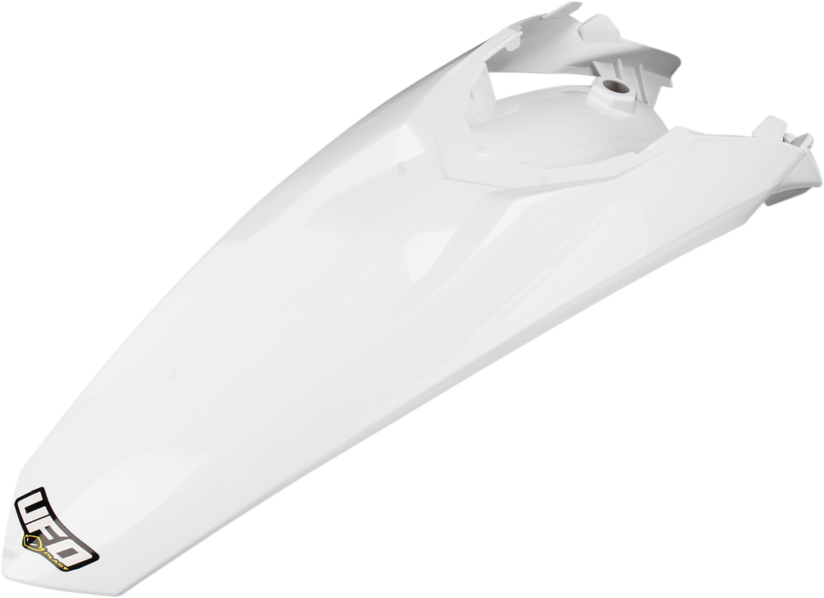 UFO MX Rear Fender - KTM White KT04024-041