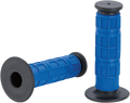 MOOSE RACING Grips - Qualifier - Full Waffle - Blue MG-11-UBM